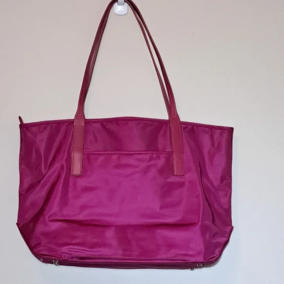 Tumi Voyageur Nylon Tote Bag PINK - Picture 2 of 6